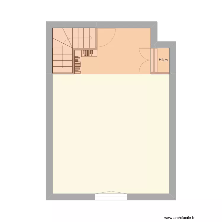 Office. Floor plan with 