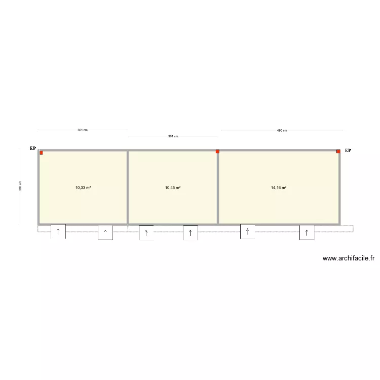 Telmo Rodrigues. Floor plan with 