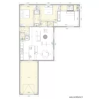 evi Barjac 2BADKAMERS garage voorzijde voordeurzijkant