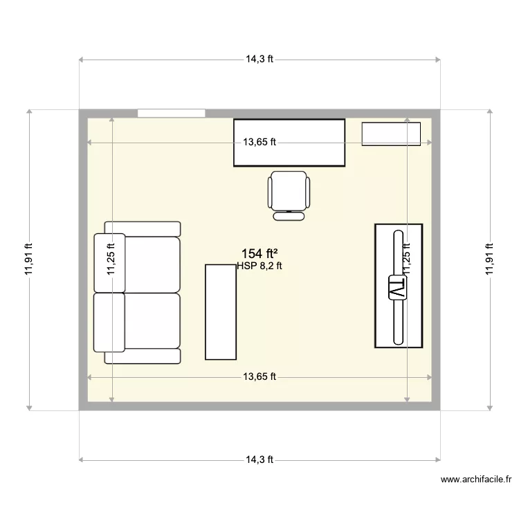 Office Basement3. Floor plan with 