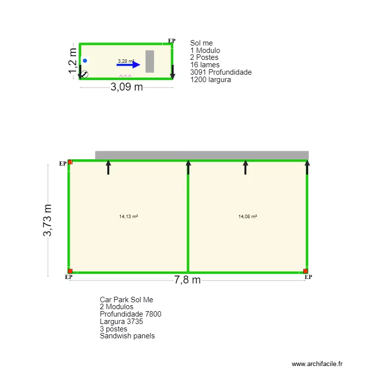 Marcos Platinum- Almacil. Floor plan with Marcos Platinum- Almacil. Floor plan with