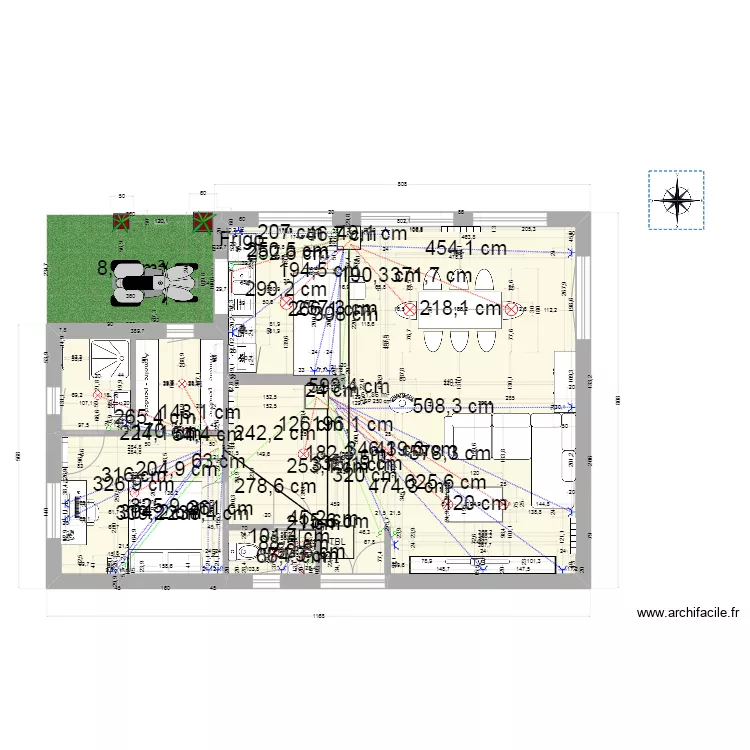haidari. Floor plan with 