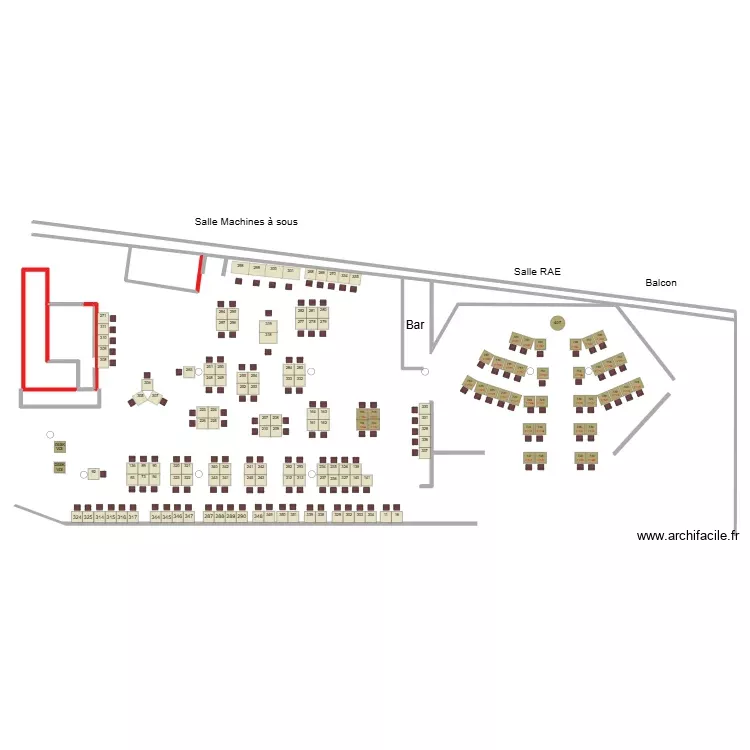 Plan au 14.10 n°mas. Floor plan with Plan au 14.10 n°mas. Floor plan with