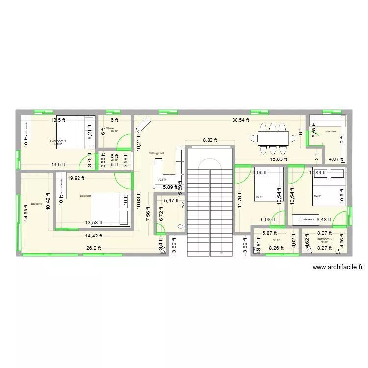 Home final 2. Floor plan with 