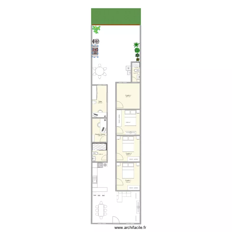 Casa. Floor plan with Casa. Floor plan with