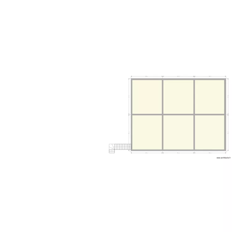rdc Mwamba. Floor plan with 