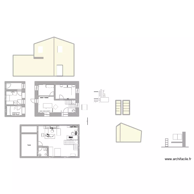 Planta baja 2. Floor plan with 
