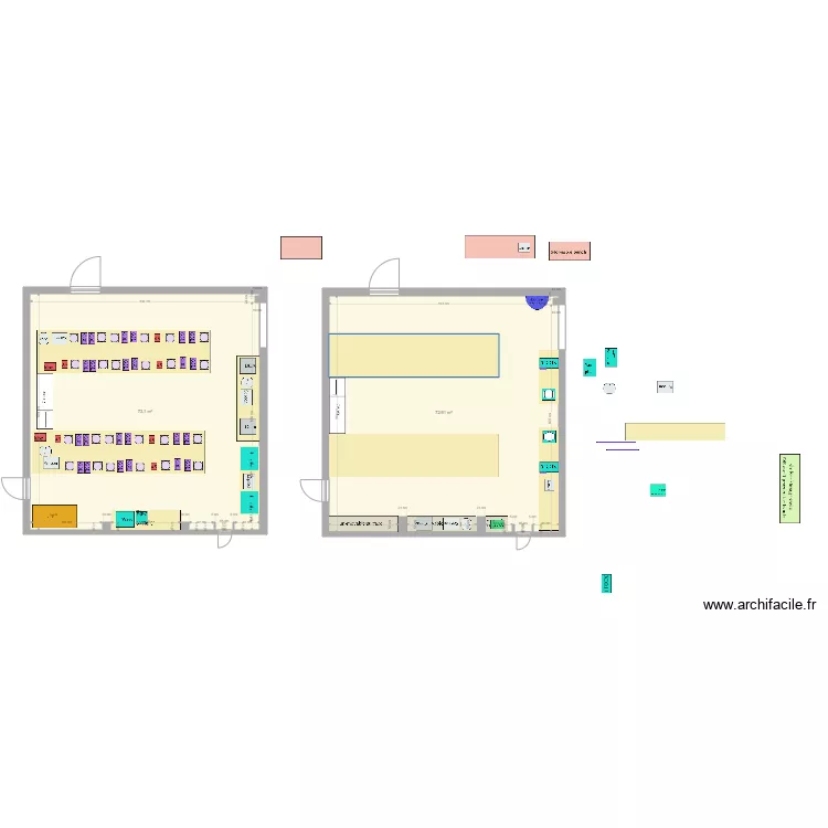 Late stage lab. Floor plan with 