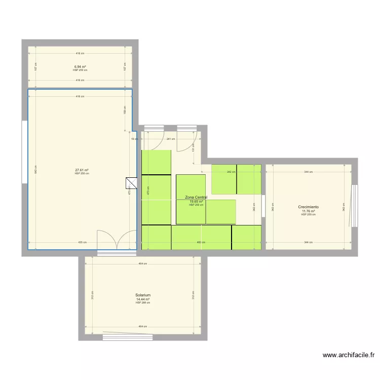 Medidas 1. Floor plan with 