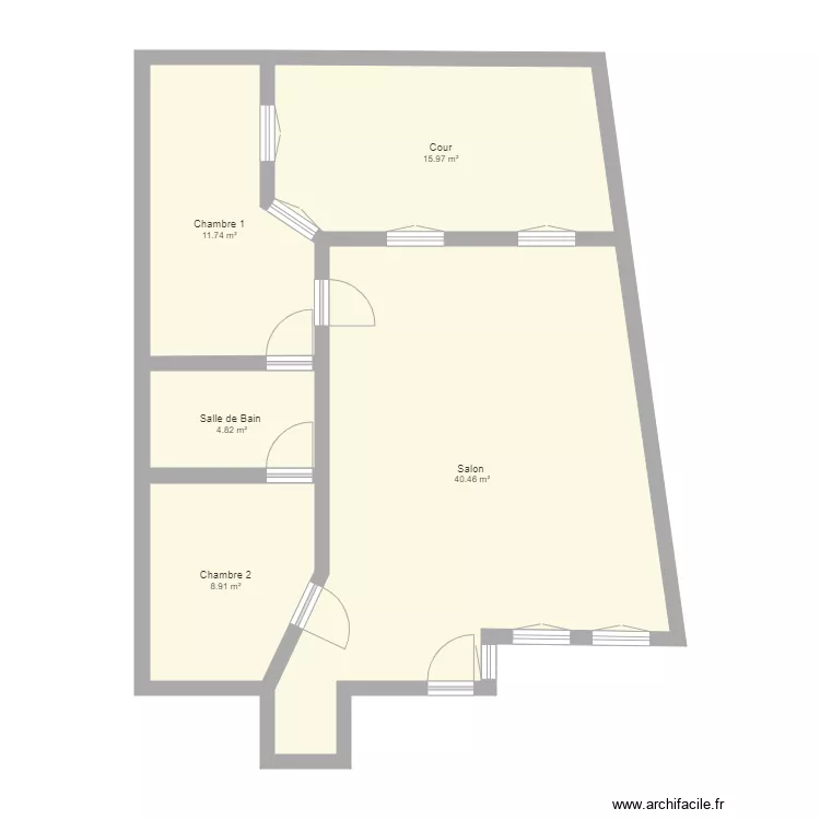 Fleurus. Floor plan with Fleurus. Floor plan with