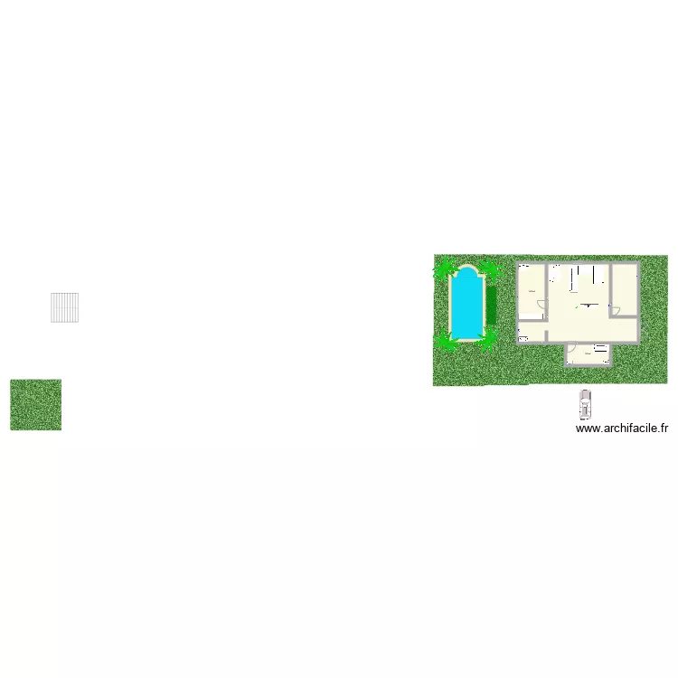 joregbni house. Floor plan with 