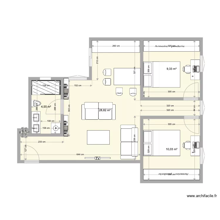 Larra 16 nov 21. Floor plan with 
