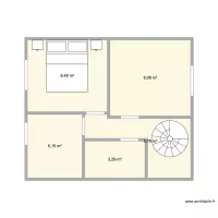 1er étage maison avant modif