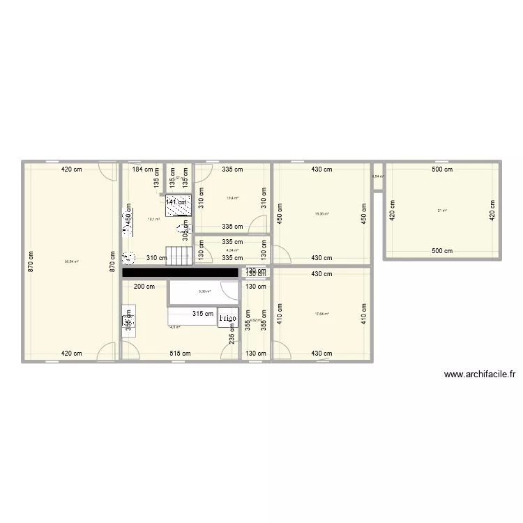Bas2. Floor plan with 
