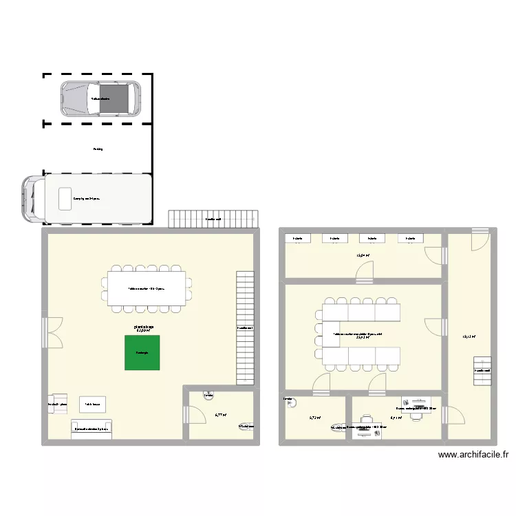 ropa. Floor plan with 