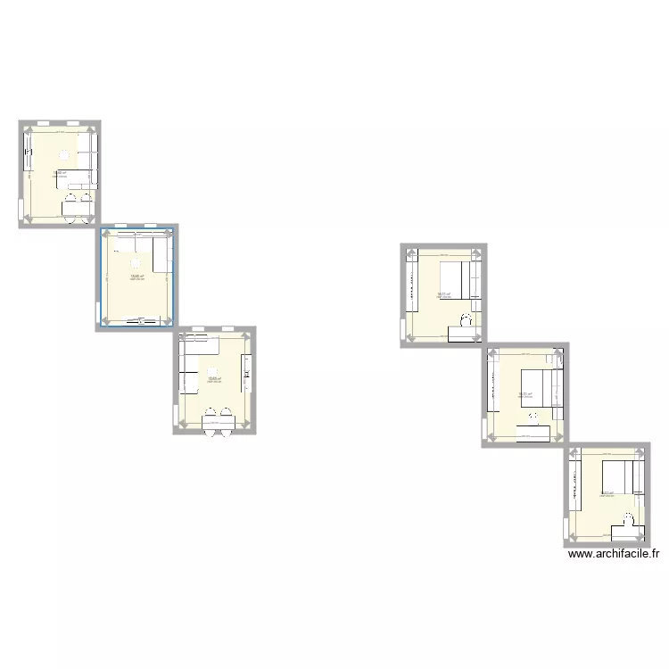 Living Room 3. Floor plan with 