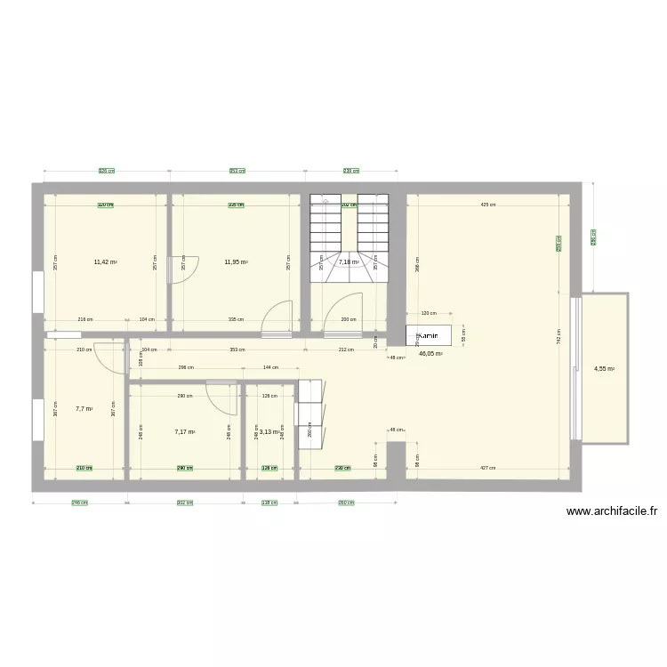 FirstFloor. Floor plan with 