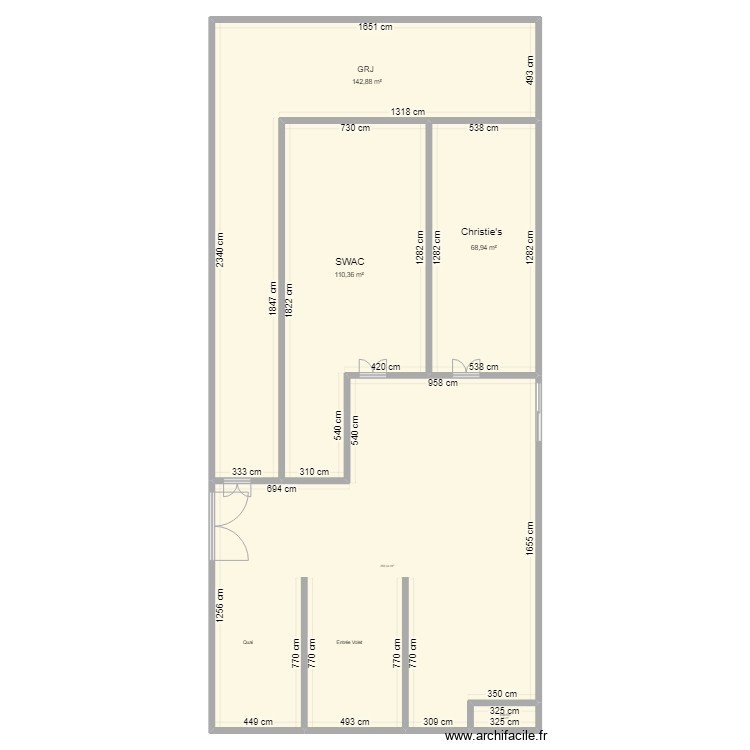 35 RDC. Floor plan with 0 room and 0 m2 35 RDC. Floor plan with 0 room and 0 m2