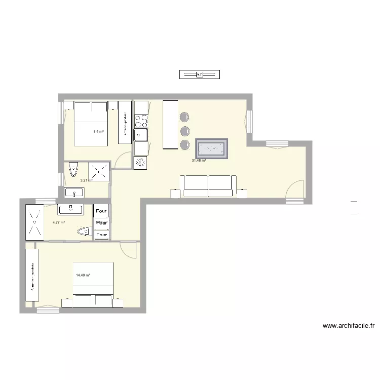 fran claudio final obra. Floor plan with 