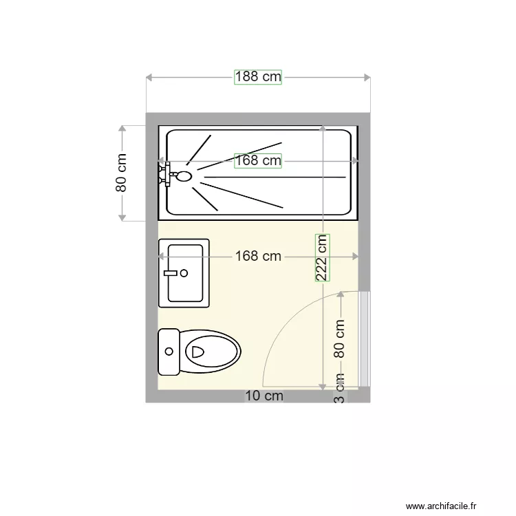 SALLE DE BA IN. Floor plan with SALLE DE BA IN. Floor plan with