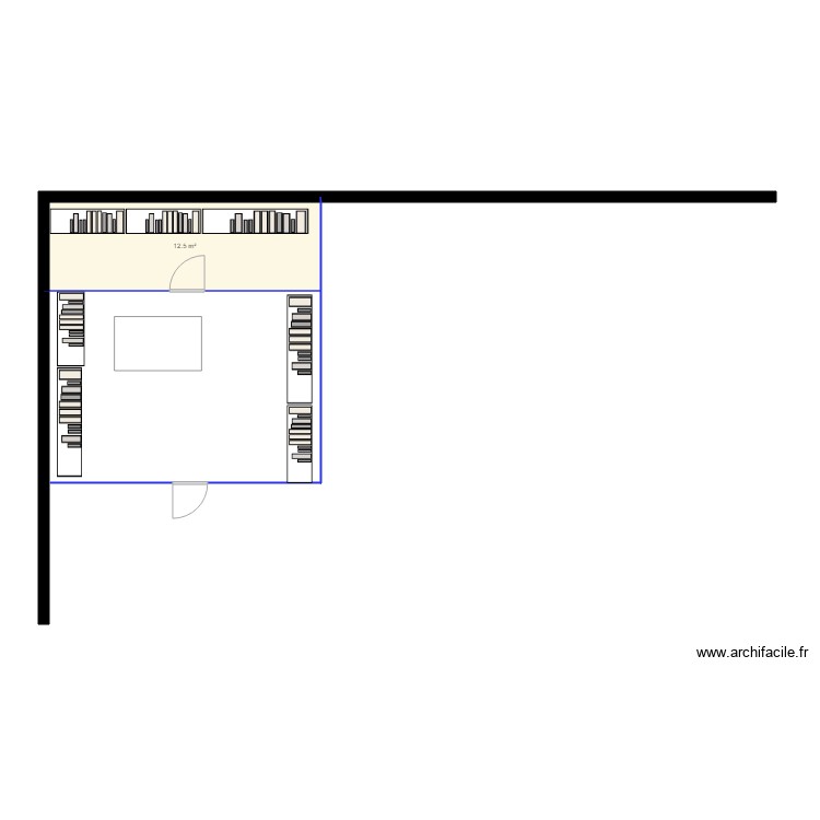 loge Wuidar. Floor plan with 0 room and 0 m2