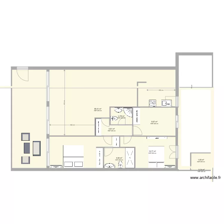 palma  de mallorca 2. Floor plan with 