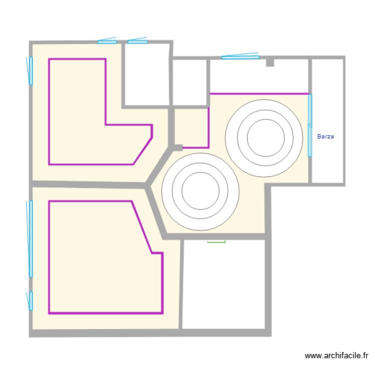 apartment ceiling. Floor plan with 0 room and 0 m2