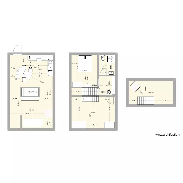 round 3. Floor plan with 7 and 99 m² round 3. Floor plan with 7 and 99 m²