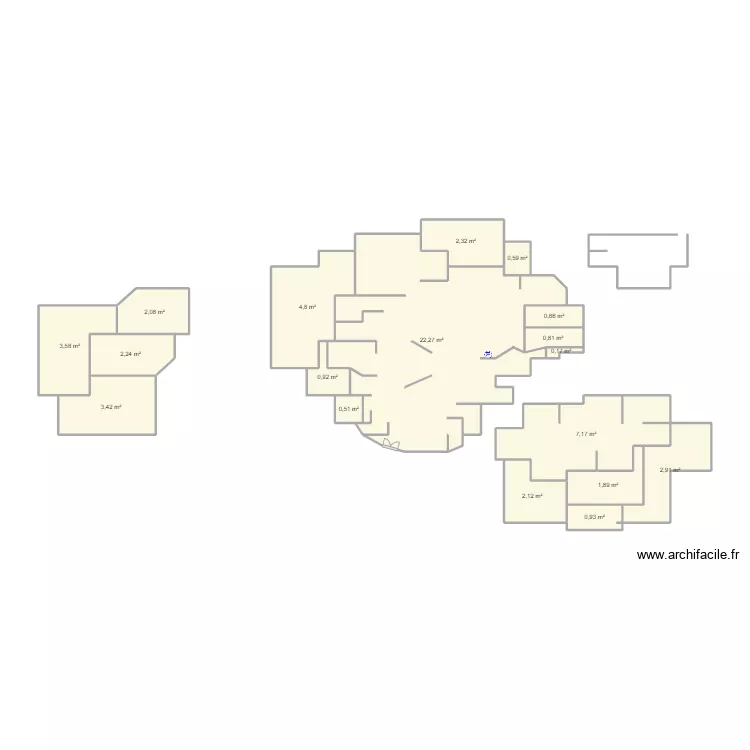 Museuem. Floor plan with 
