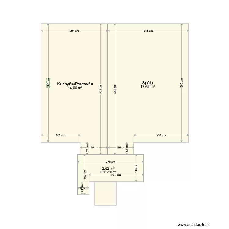 Pripotocni. Floor plan with Pripotocni. Floor plan with