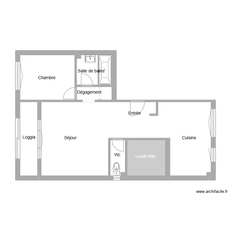 boige. Floor plan with boige. Floor plan with