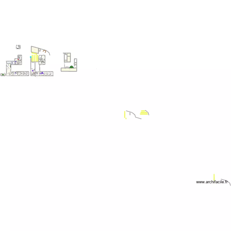 Travaux 2024. Floor plan with Travaux 2024. Floor plan with