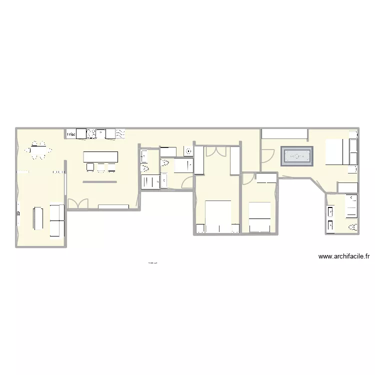 fernan Gonzalez 19   6. Floor plan with 7  and 107 m²