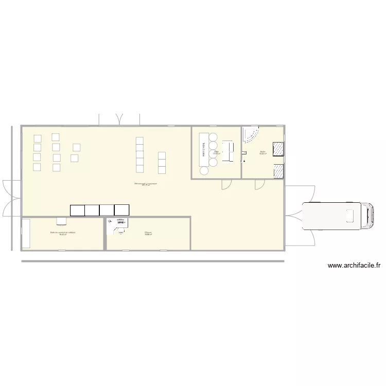 11111. Floor plan with 