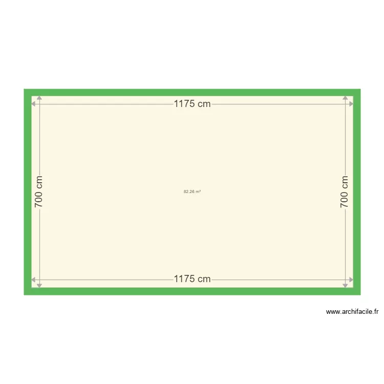 Granja Jan. Floor plan with 