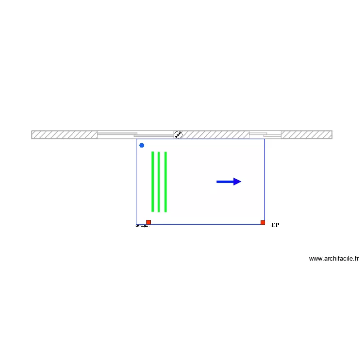 Bertrand . Floor plan with 