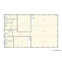 Hull office shared kitchen and shop cabin layout
