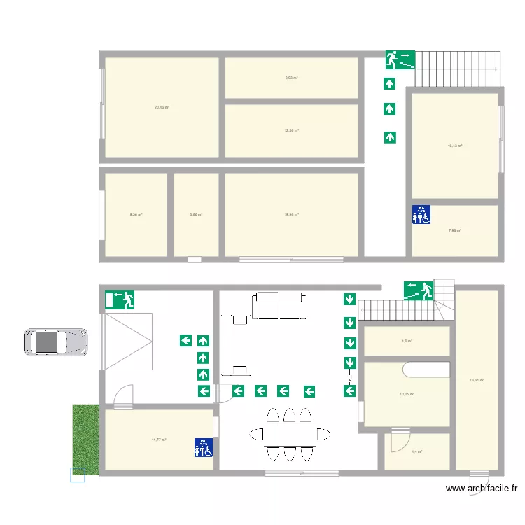 193. Floor plan with 