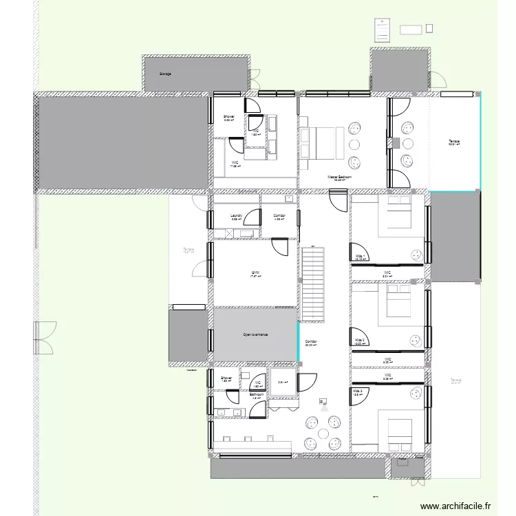 LACA12. Floor plan with 