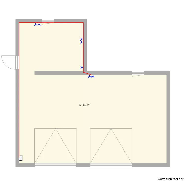test. Floor plan with 