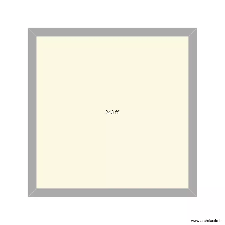 Bari-2. Floor plan with 1 Room and 23 m² Bari-2. Floor plan with 1 Room and 23 m²