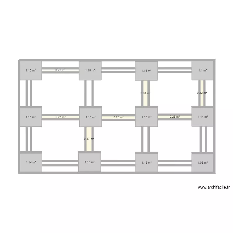 1112. Floor plan with 