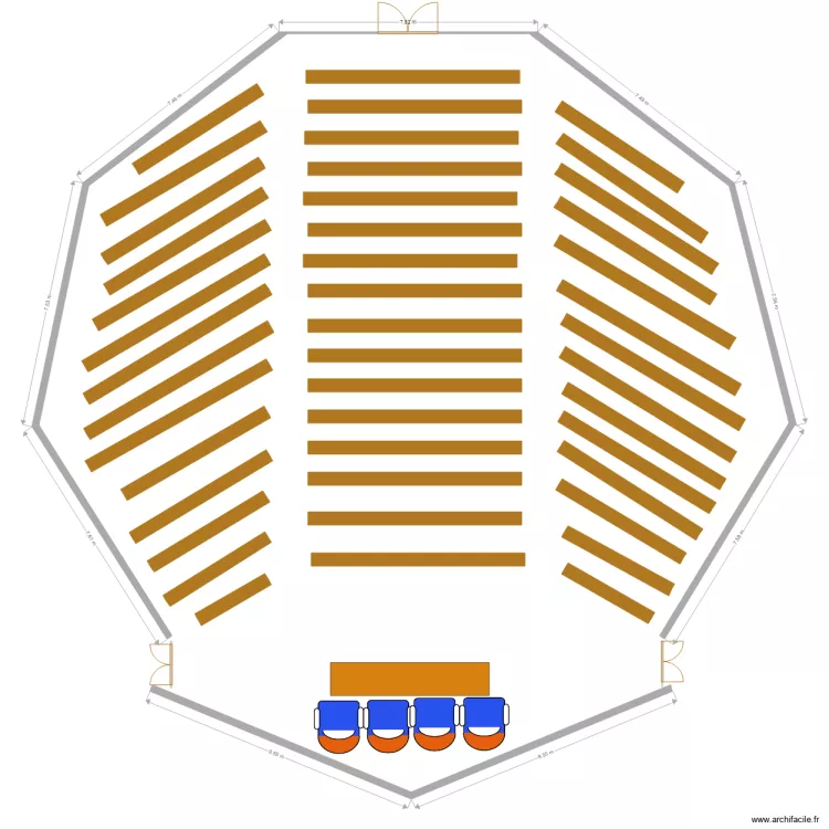 kaganza v2. Floor plan with 