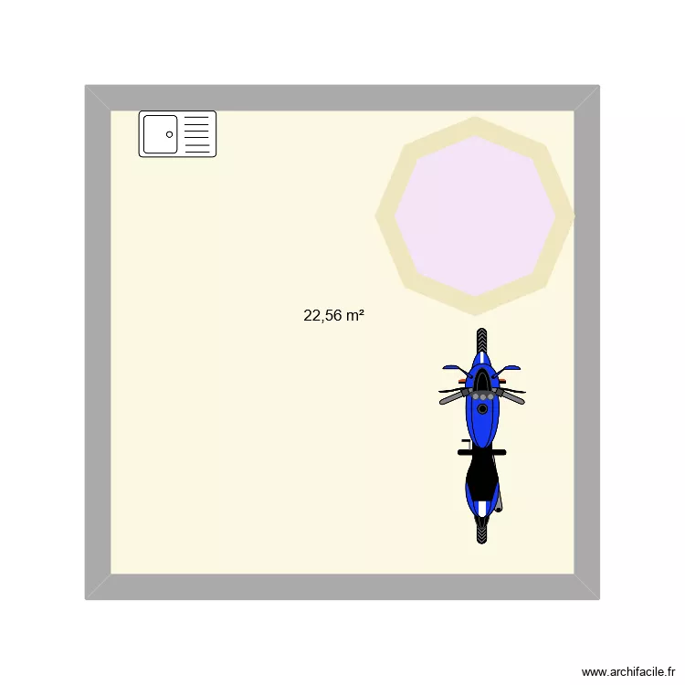 le bat 7 dcp de arno . Floor plan with 