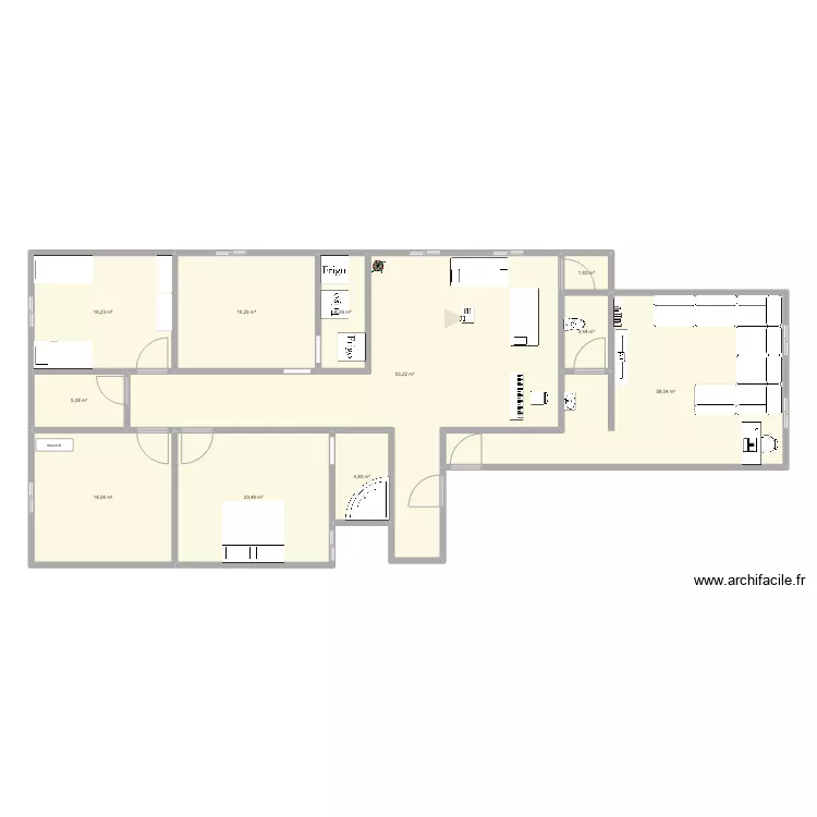 vvvv. Floor plan with 
