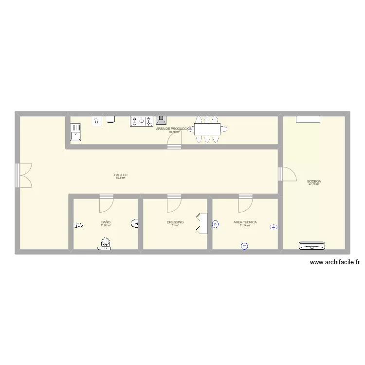 HOLA. Floor plan with HOLA. Floor plan with