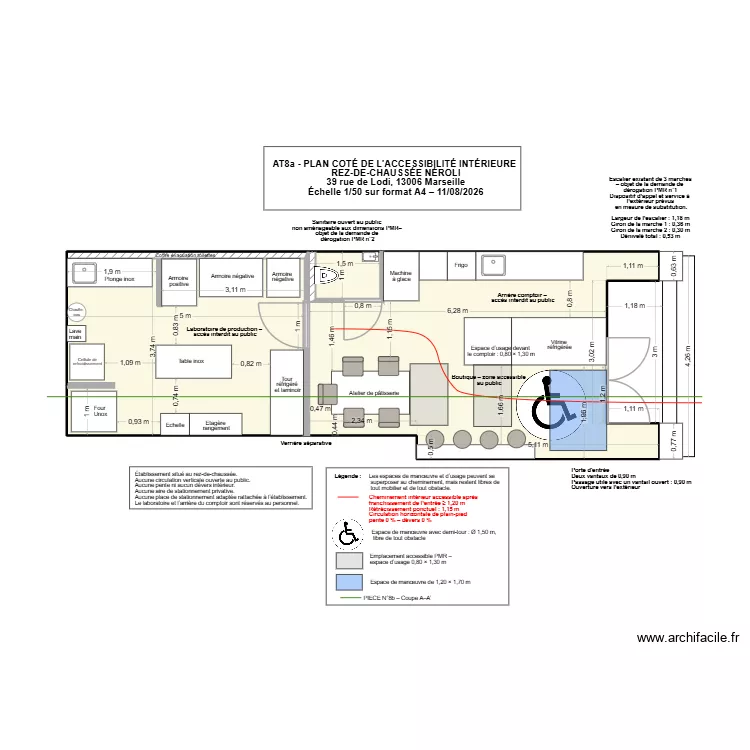 AT8 a. Floor plan with 2 Rooms and 46 m² AT8 a. Floor plan with 2 Rooms and 46 m²