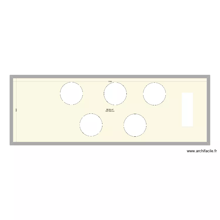 Plan de table Moulin du creux. Floor plan with 