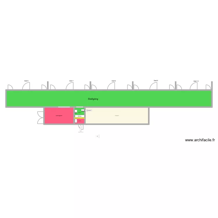&Auml;spes&auml;ter nya. Floor plan with 5  and 135 m²