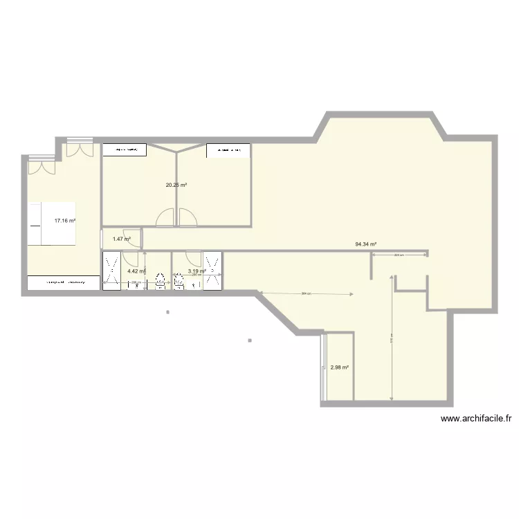 francisco suarez 3. Floor plan with 